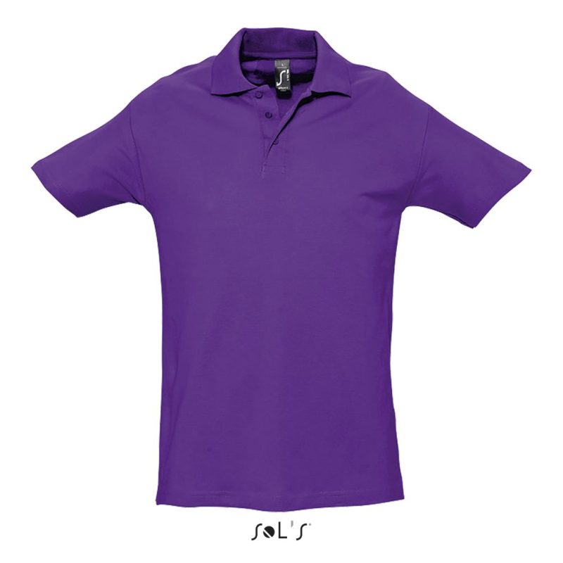 Polo Hombre Spring Ii Sols - Morado Oscuro - Sols