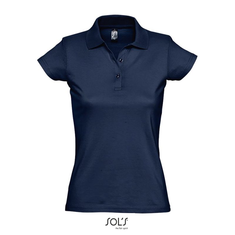 Polo Para Mujer Prescott Women Sols - French Marino - Sols