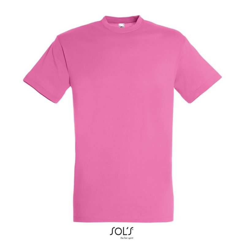 Camiseta Unisex Cuello Redondo Regent Sols - Rosa Orquídea - Sols