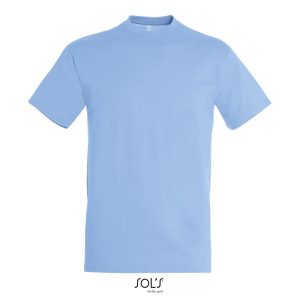Camiseta Unisex Cuello Redondo Regent Sols - Azul Cielo - Sols