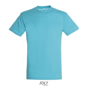 Camiseta Unisex Cuello Redondo Regent Sols - Azul Atolón - Sols