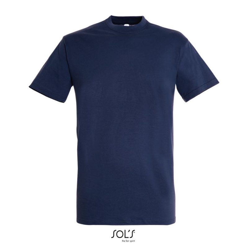 Camiseta Unisex Cuello Redondo Regent Sols - Denim - Sols