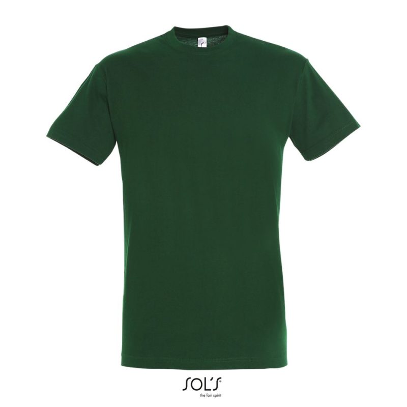 Camiseta Unisex Cuello Redondo Regent Sols - Verde Botella - Sols