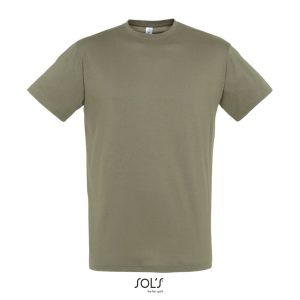 Camiseta Unisex Cuello Redondo Regent Sols - Caqui - Sols