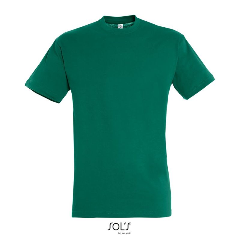 Camiseta Unisex Cuello Redondo Regent Sols - Esmeralda - Sols