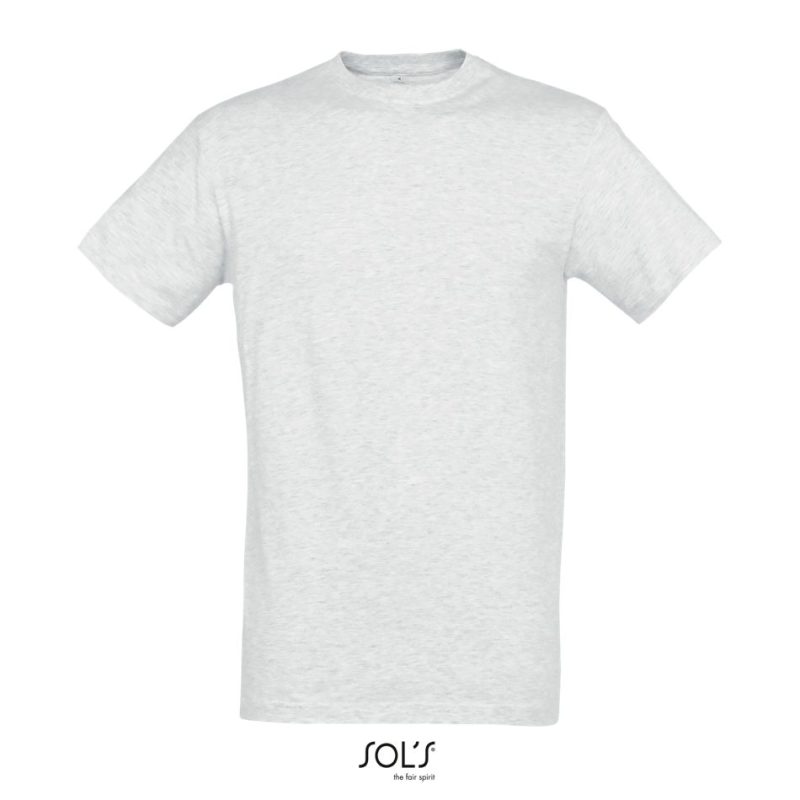 Camiseta Unisex Cuello Redondo Regent Sols - Ash - Sols