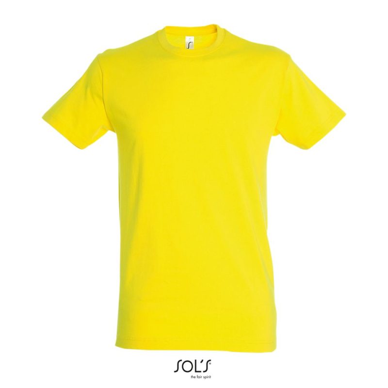 Camiseta Unisex Cuello Redondo Regent Sols - Limón - Sols