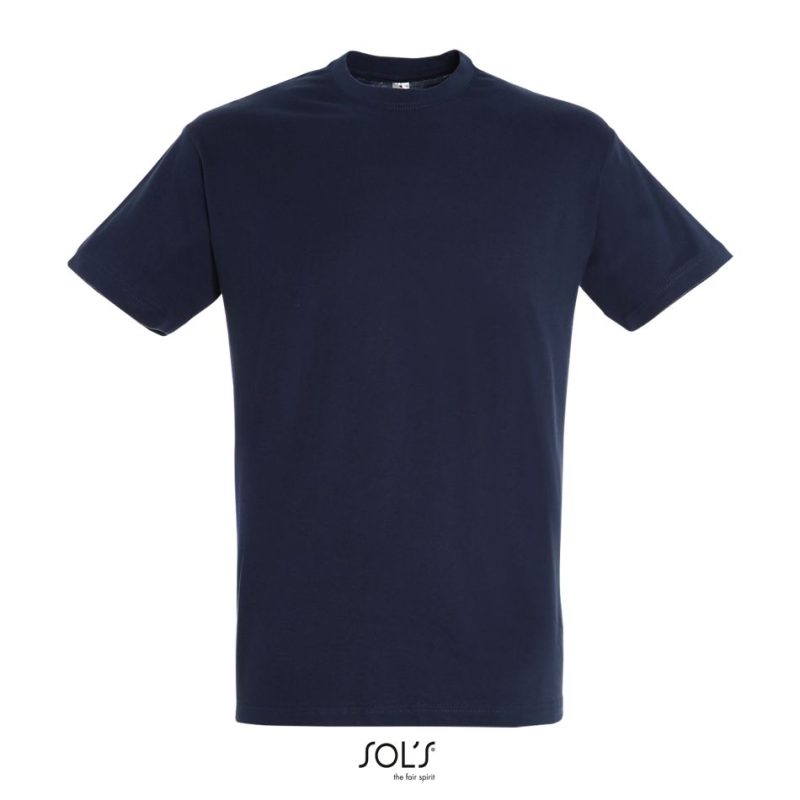 Camiseta Unisex Cuello Redondo Regent Sols - French Marino - Sols