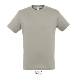 Camiseta Unisex Cuello Redondo Regent Sols - Gris Claro - Sols