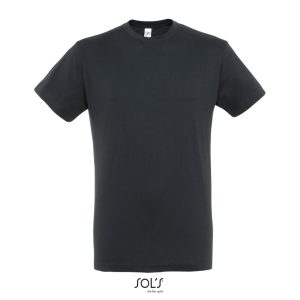 Camiseta Unisex Cuello Redondo Regent Sols - Gris Ratón - Sols