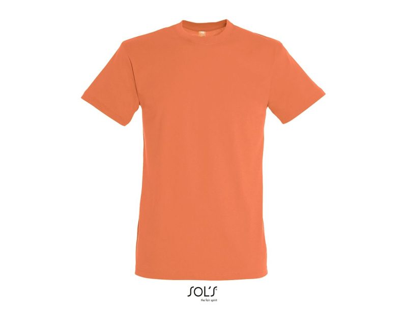 Camiseta Unisex Cuello Redondo Regent Sols - Albaricoque - Sols