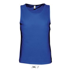 Camiseta Hombre Sin Mangas Justin Sols - Azul Royal - Sols