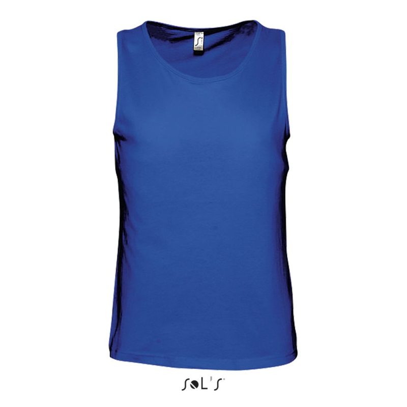 Camiseta Hombre Sin Mangas Justin Sols - Azul Royal - Sols