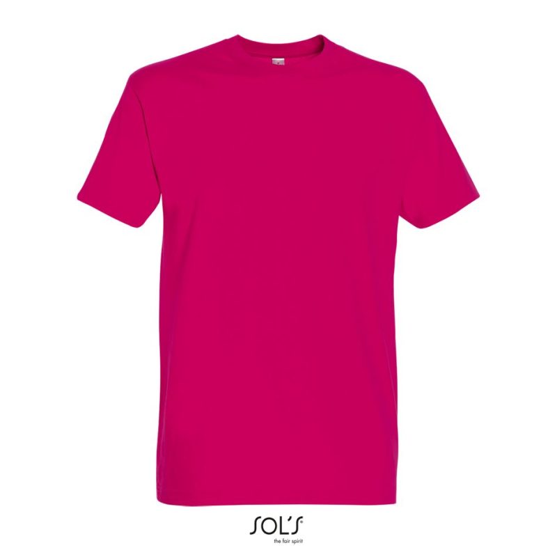 Camiseta Hombre Cuello Redondo Imperial Sols - Fucsia - Sols