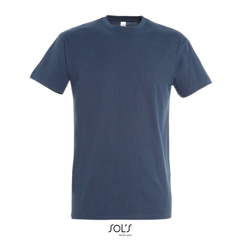 Camiseta Hombre Cuello Redondo Imperial Sols - Denim - Sols