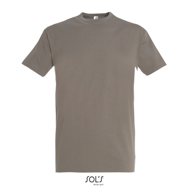 Camiseta Hombre Cuello Redondo Imperial Sols - Gris Claro - Sols