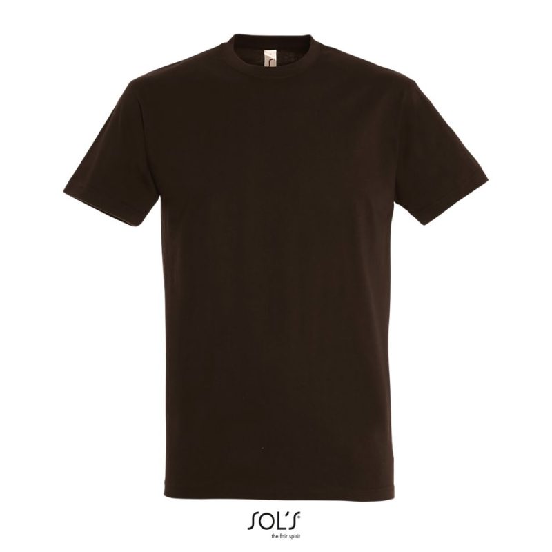 Camiseta Hombre Cuello Redondo Imperial Sols - Chocolate - Sols