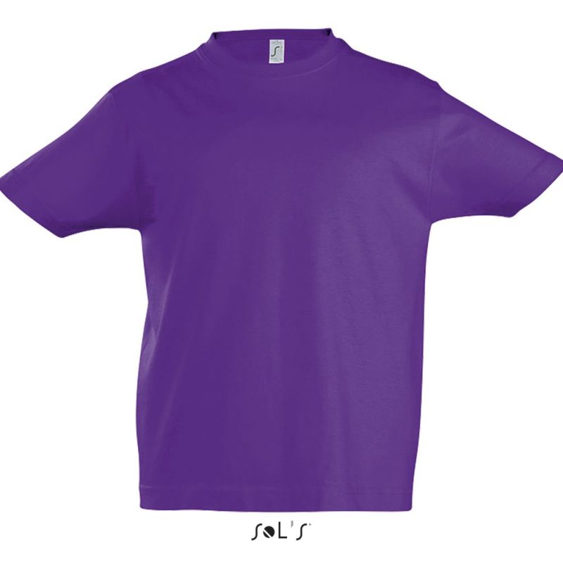 Camiseta Niño Cuello Redondo Imperial Kids Sols - Morado Oscuro - Sols