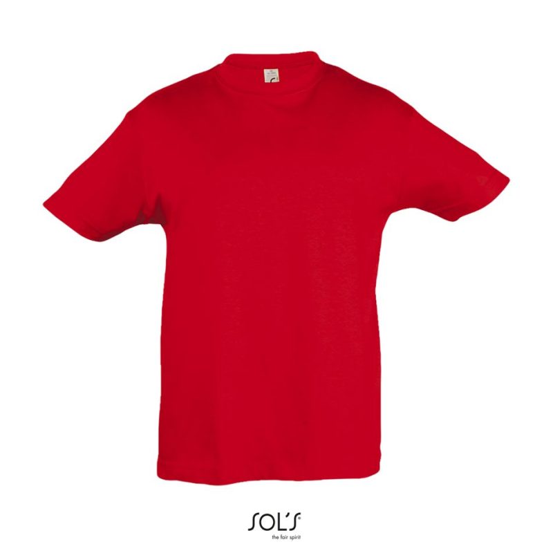 Camiseta Niño Cuello Redondo Regent Kids Sols - Rojo - Sols
