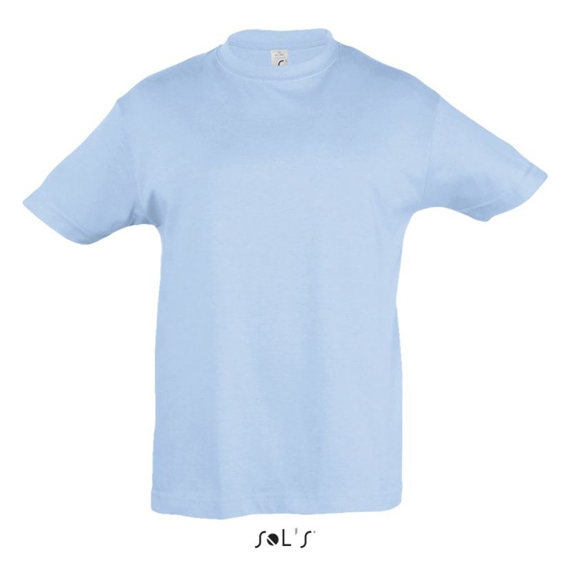Camiseta Niño Cuello Redondo Regent Kids Sols - Azul Cielo - Sols
