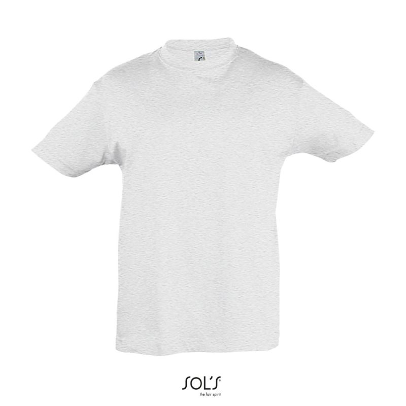 Camiseta Niño Cuello Redondo Regent Kids Sols - Ash - Sols