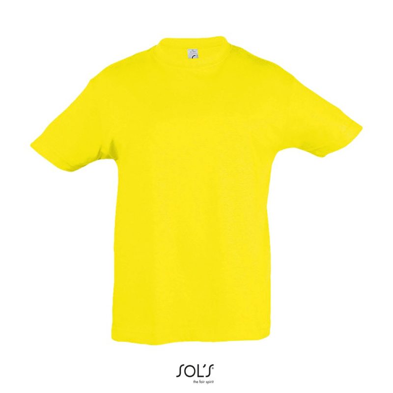 Camiseta Niño Cuello Redondo Regent Kids Sols - Limón - Sols