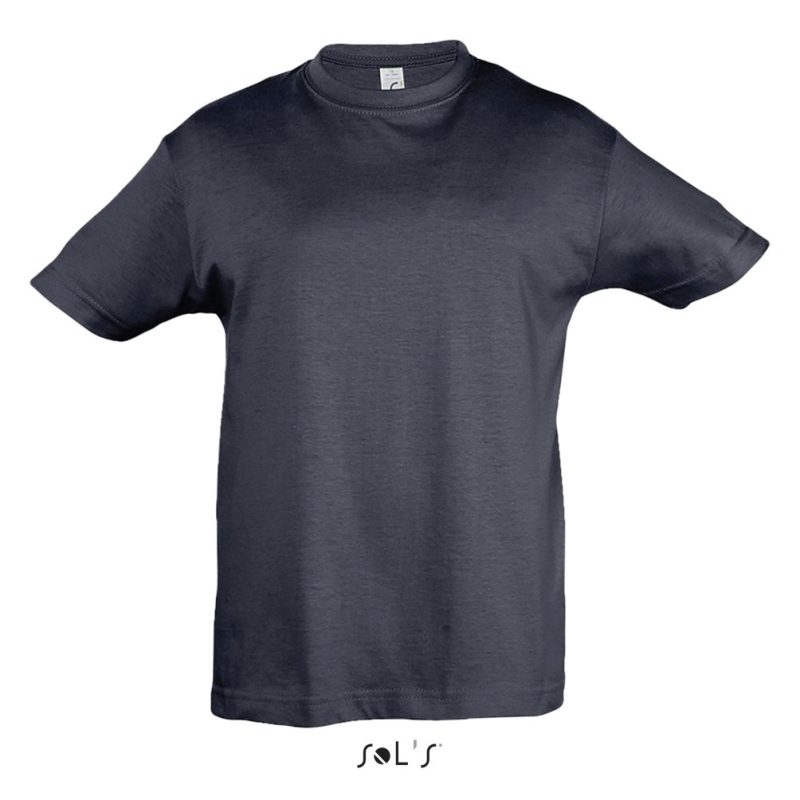 Camiseta Niño Cuello Redondo Regent Kids Sols - Azul Marino - Sols