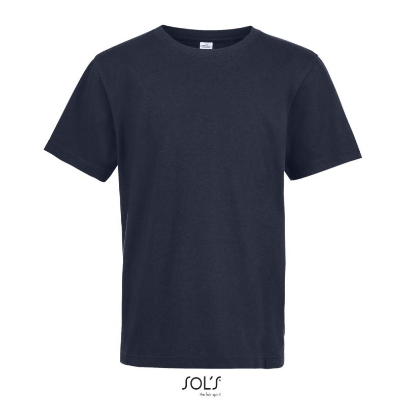 Camiseta Niño Cuello Redondo Regent Kids Sols - French Marino - Sols