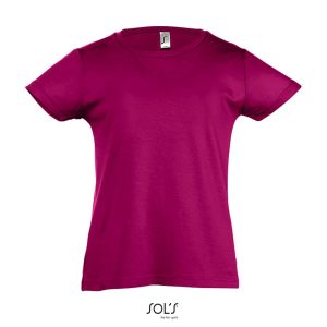 Camiseta Niña Cherry Sols - Fucsia - Sols