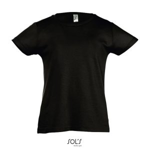 Camiseta Niña Cherry Sols - Negro Profundo - Sols