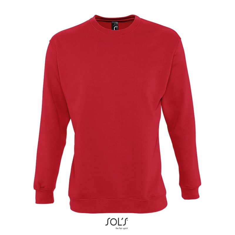 Sudadera Unisex New Supreme Sols - Rojo - Sols