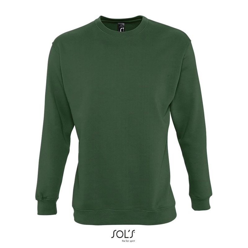 Sudadera Unisex New Supreme Sols - Verde Botella - Sols