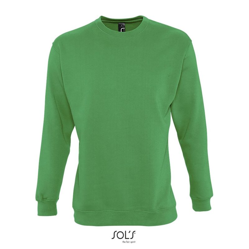Sudadera Unisex New Supreme Sols - Verde Pradera - Sols