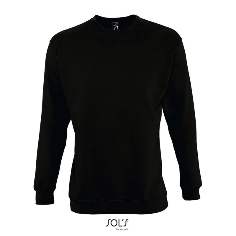 Sudadera Unisex New Supreme Sols - Negro - Sols