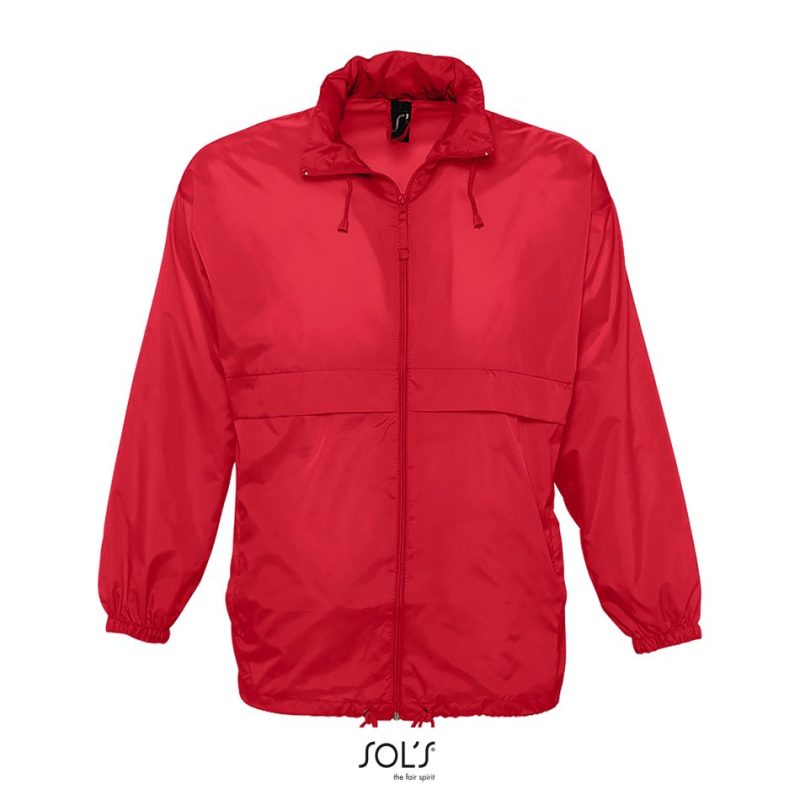 Cortaviento Unisex Hidrófugo Surf Sols - Rojo - Sols
