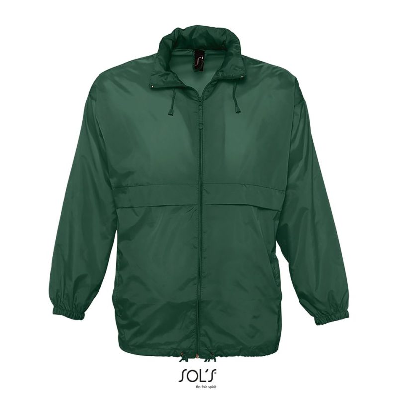 Cortaviento Unisex Hidrófugo Surf Sols - Verde Bosque - Sols