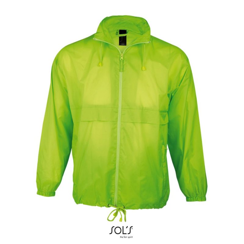 Cortaviento Unisex Hidrófugo Surf Sols - Tilo Fluor - Sols