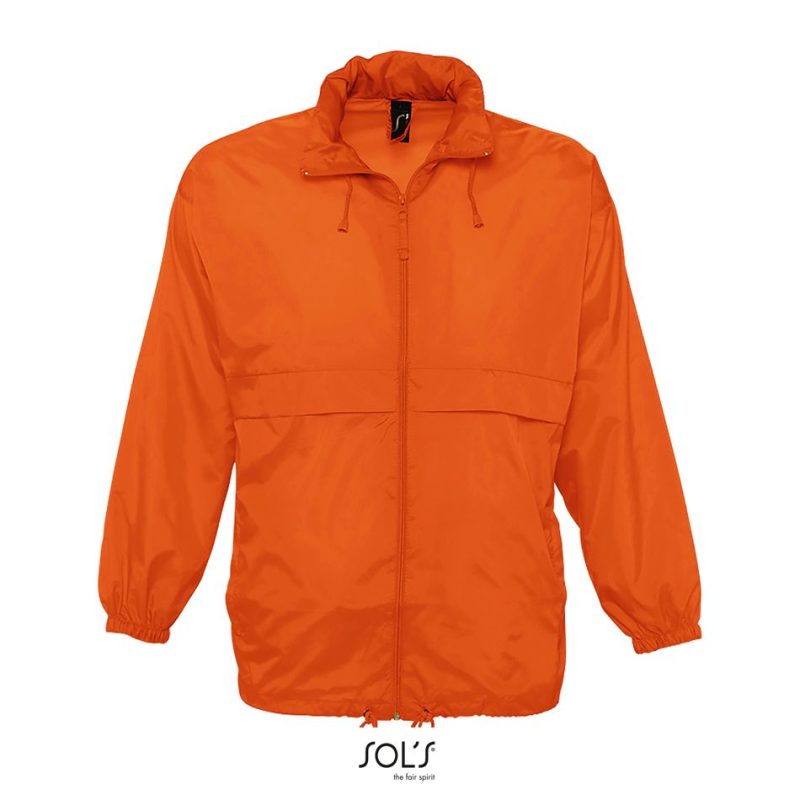 Cortaviento Unisex Hidrófugo Surf Sols - Naranja - Sols