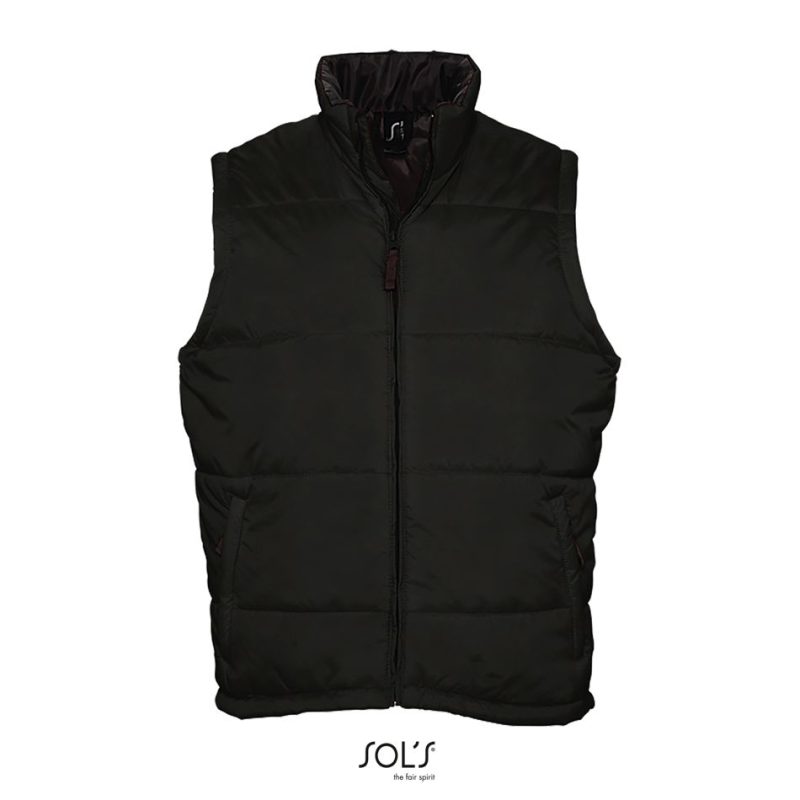 Chaleco Acolchado Warm Sols - Negro - Sols