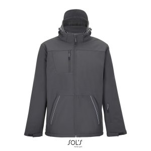 Chaqueta Softshell Hombre Acolchada Rock Men Sols - Antracita - Sols