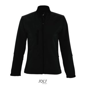 Softshell Con Cremallera Para Mujer Roxy Sols - Negro - Sols