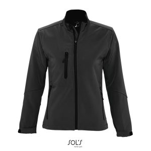 Softshell Con Cremallera Para Mujer Roxy Sols - Antracita - Sols