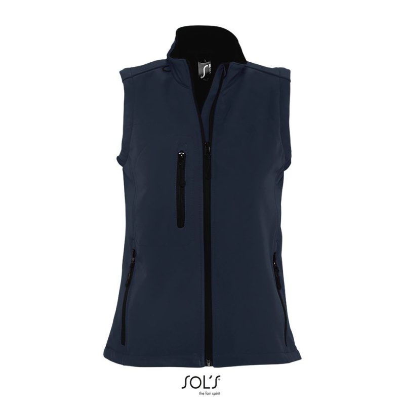 Chaleco Softshell Para Mujer Rallye Women Sols - French Marino - Sols