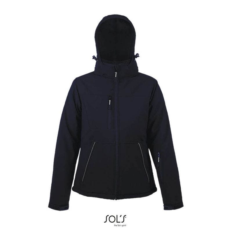 Chaqueta Softshell Mujer Acolchada Rock Women Sols - French Marino - Sols