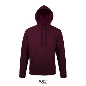 Sudadera Unisex Con Capucha Snake Sols - Burdeos - Sols
