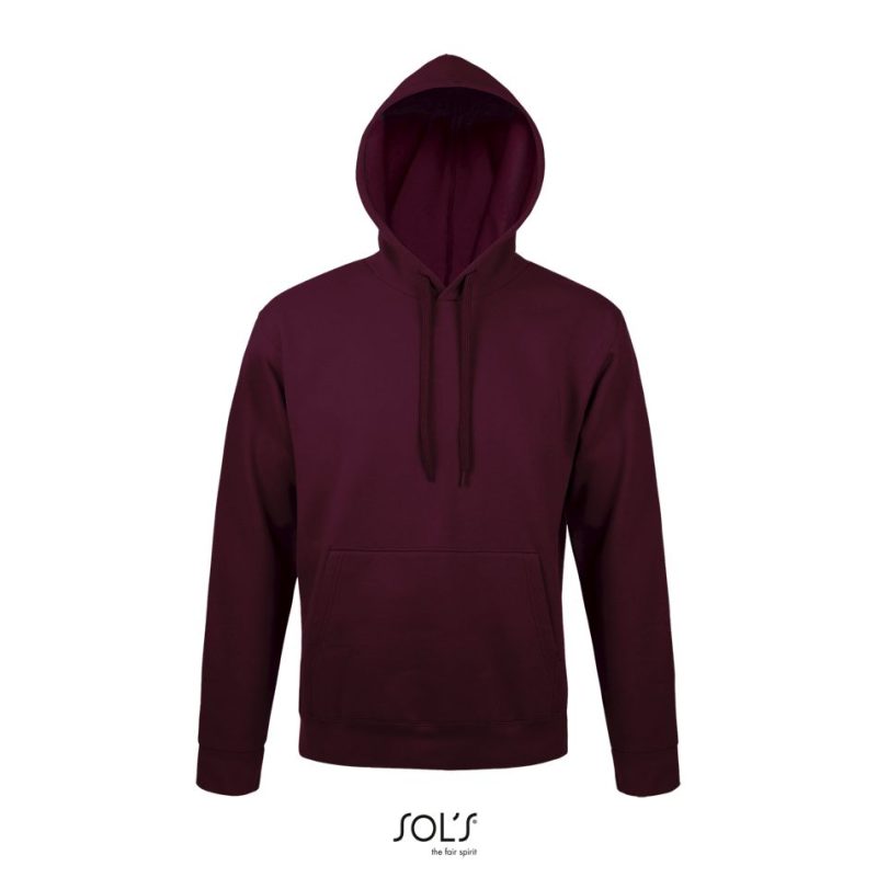 Sudadera Unisex Con Capucha Snake Sols - Burdeos - Sols