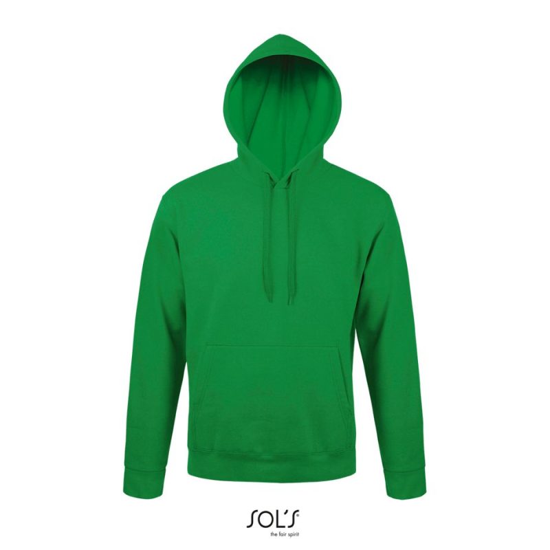 Sudadera Unisex Con Capucha Snake Sols - Verde Pradera - Sols