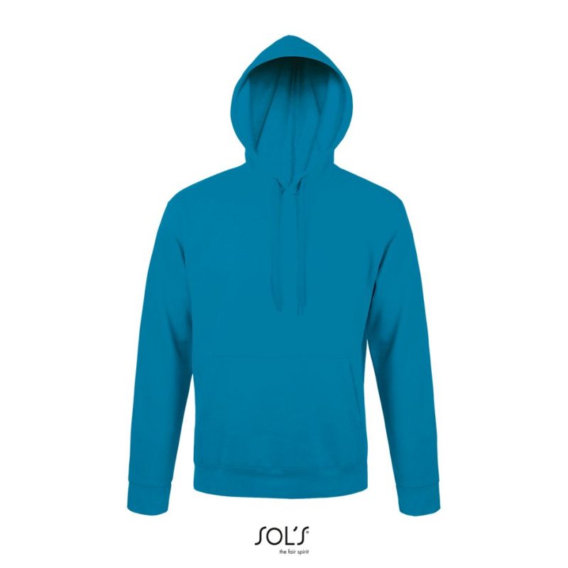 Sudadera Unisex Con Capucha Snake Sols - Aqua - Sols