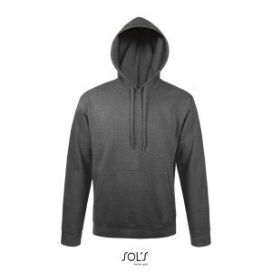 Sudadera Unisex Con Capucha Snake Sols - Antracita Mezcla - Sols