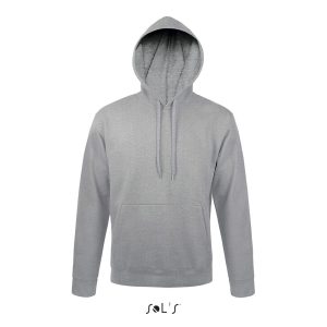 Sudadera Unisex Con Capucha Snake Sols - Gris Mezcla - Sols